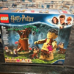 Lego Harry Potter Forbidden Forest Playset with Green Tree and Brown Giant